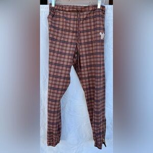 Albion Women’s Plaid Disney Mickey Jetsetter Joggers - XS